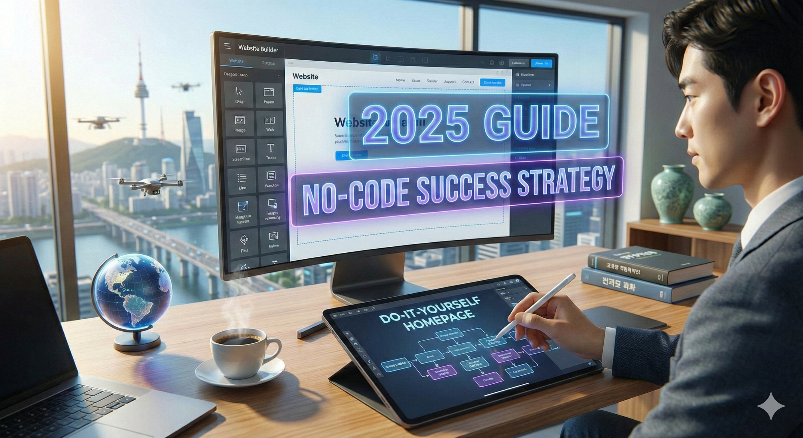 2025년 가이드: 코딩 몰라도 가능한 나 혼자 만드는 홈페이지제작 성공 전략