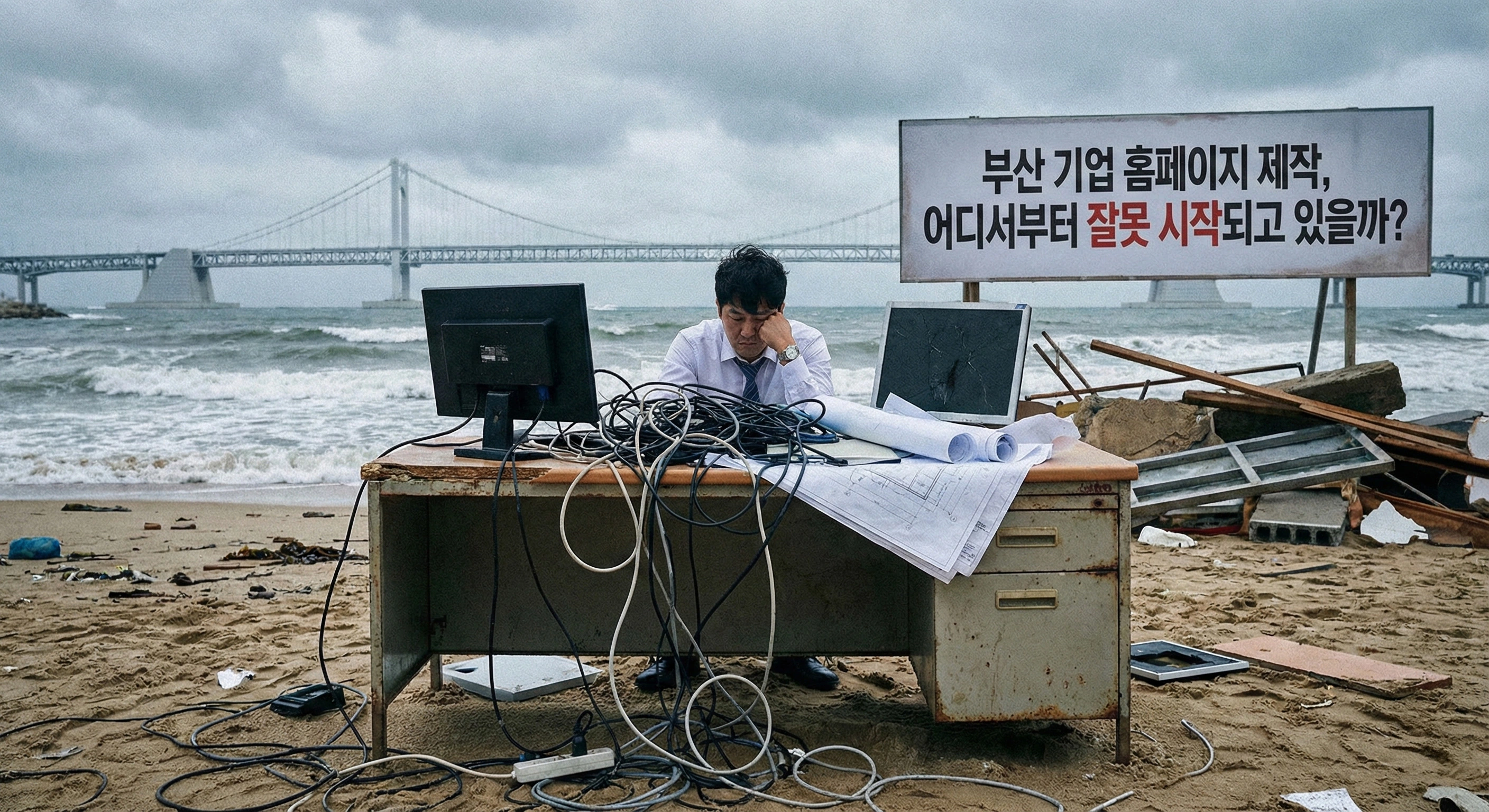 부산 기업 홈페이지 제작, 어디서부터 잘못 시작되고 있을까?