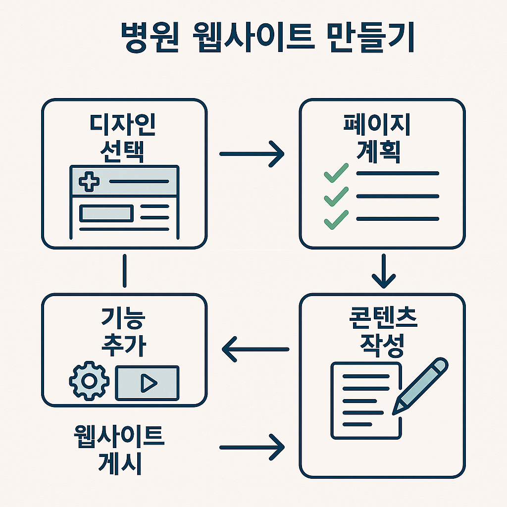 병원 홈페이지를 제작할 때 원장님들이 잘 모르는 과정