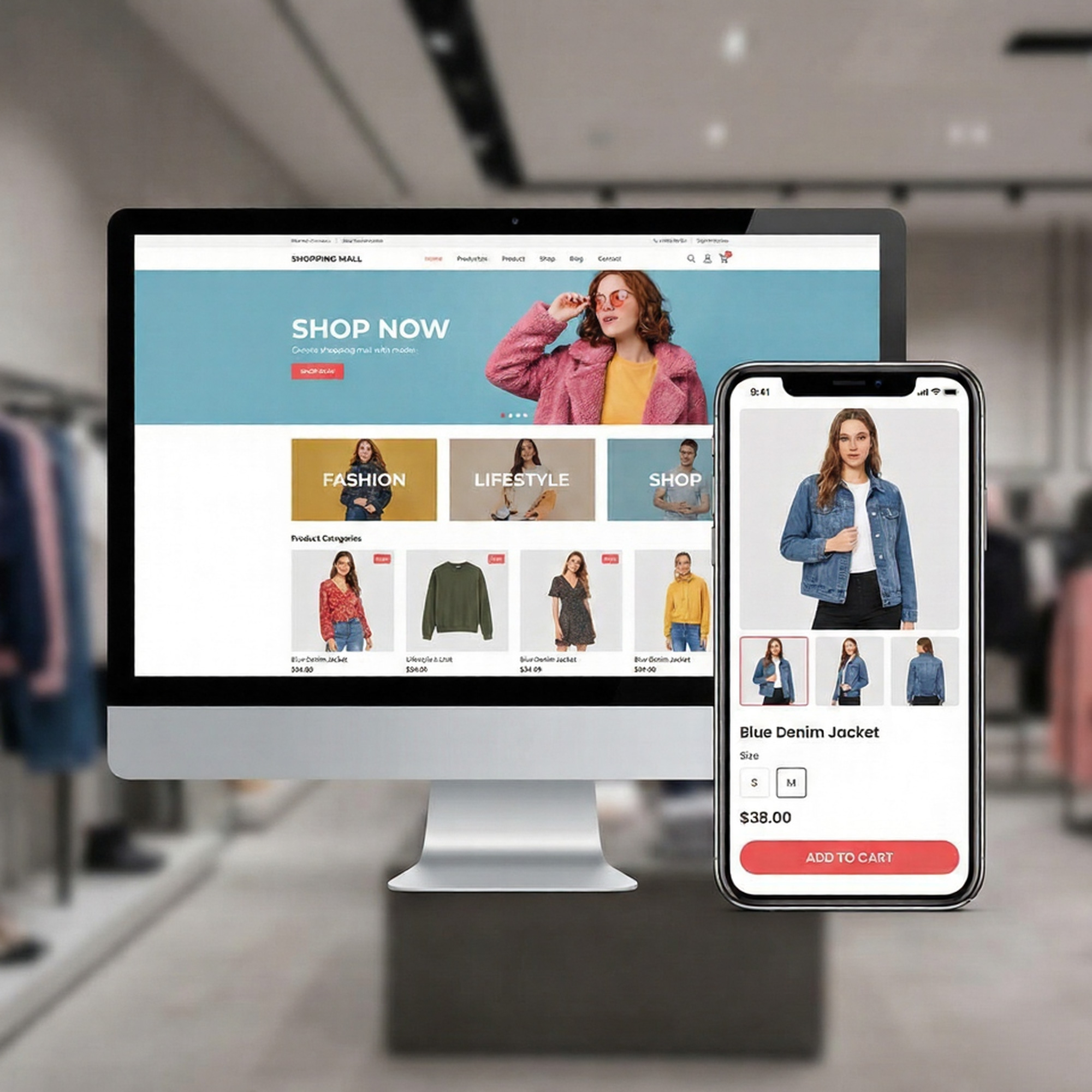 쇼핑몰 홈페이지 제작 사례 - 구매 전환 최적화